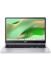 Acer Chromebook 315 15,6" FHD N150 4GB/128GB eMMC ChromeOS CB315-6H-C103 (15.60", 128 GB, 4 GB, DE, Intel N150), Notebook, Silber