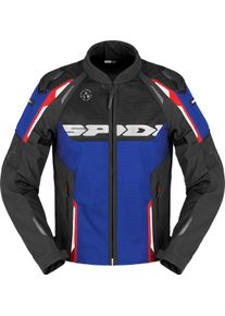 Spidi Race Warrior 2 Net, veste en textile , couleur: Noir/Bleu/Rouge , taille: S
