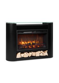 Klarstein Studio 10 Arc, elektrický krb, 1800 W, LED plamene, ventilátor, diaľkové ovládanie