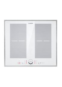 Klarstein Delicatessa 60 Prime, indukčná varná doska, 7000 W, 4 zóny, časovač, biela