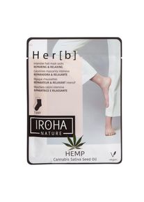 IROHA Ingrijire Corp Foot Mask Socks -Cannabis Seed Oil Masca Picioare 16 ml