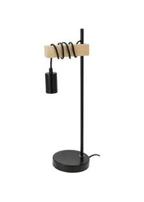 Schreibtischlampe Loft-Stil Ø 14/50 cm , Schwarz , Metall , LED integrated , 14x50x14 cm , Lampen & Leuchten, Innenbeleuchtung, Tischlampen, Schreibtischlampen