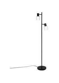 Atmosphera Createur d ́interieur Stehleuchte Tais 143 cm , Schwarz , Metall , E14 , 23x143x28.5 cm , Lampen & Leuchten, Innenbeleuchtung, Stehlampen, Stehlampen
