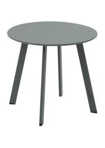 Gartentisch Metall Saona Ø 50 cm , Grün , 50x45x50 cm , Gartenmöbel, Gartentische, Gartentische