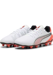Puma, Jungen, Fussballschuhe, King Match Fg/Ag Jr (29), Rot