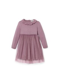 Tchibo - Kinder-Strickkleid - Mädchen - Gr. 110/116 - violett