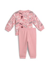Puma, Strampler, MINICATS AOP Crew Set FL INF, Rosa, (98)