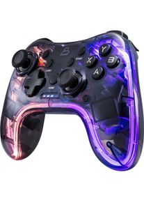 Blackstar Surge RGB Game Controller (iOS, Android, Windows, PS4, PS3, Switch), Gaming Controller