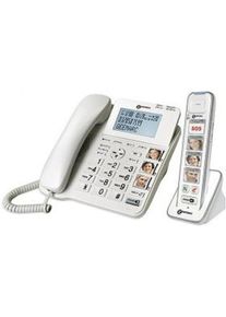 geemarc AmpliDECT Combi-Photo 295 Schwerhörigentelefon mit Bildtasten, Telefon