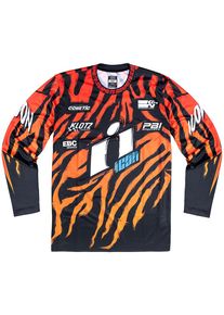 Icon Rad Dawn, maillot , couleur: Orange/Noir , taille: L