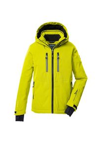 Killtec Boy's KSW 191 Ski Jacket Ski jacket Kids (152, yellow)
