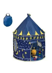 Relaxdays Spielzelt , Multicolor , Textil, Kunststoff, Metall , 100x100 cm , Spielzeug, Kinderzelte