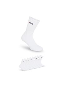 Fila , Tennissocken »UNISEX CREW TENNIS FULL TERRY SOCKS« 9 Paar tlg. mit eingestrickem Logo , WHITE , 39-42 , 39-42 , Basicsocken von Fila