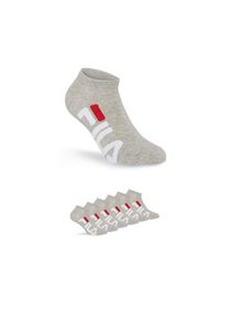 Fila , Juegendliche , Socken »UNISEX INVISIBLE SOCKS« 6 Paar tlg. großer Markenschriftzug seitlich , GREY , 43-46 , 43-46 , Basicsocken von Fila