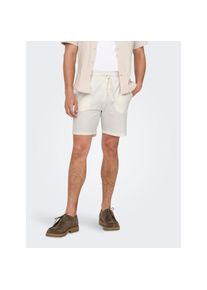 Only & Sons ONLY & SONS , Shorts »ONSKIAN LIFE REG SEERSUCKER SHORTS NOOS« , Cloud Dancer , N-Gr , XL -N-Gr , XL , Moderne Shorts von Only & Sons