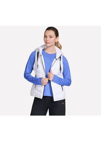 Skechers , Steppweste »PERFORMANCE ELITE HOODED VEST« , Weiß , L , L , Steppweste von Skechers