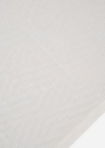 bonprix Față de masă îngustă din bumbac organic de calitate superioară, alb, Lxl 40/160 cm