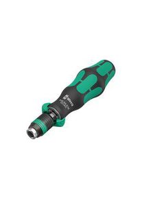 Wera Wera Hexagon Magnetic Screwdriver, 1/4 in Tip, 25.5 mm Blade, 145 mm Overall - 05051493001