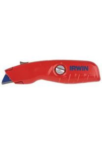 Irwin Irwin Safety Knife with Straight Blade, Retractable - 10505822