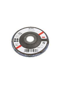 3M 3M Zirconia Aluminium Flap Disc, 115mm, P60 Grit - 65030