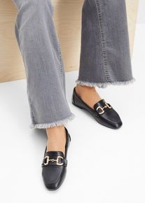Loafers, svart, st&oslash;rrelse 40, bonprix