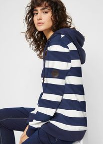 Felpa con cappuccio in puro cotone, Blu, Taglia 54/56 (XL), bonprix