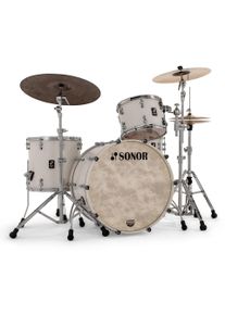 SONOR Momentum Birch 24"/12"/16" Satin Pure White Shellset Batterie