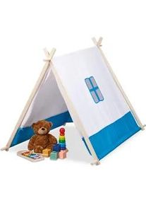 Relaxdays Spielzelt , Multicolor , Textil, Holz , 86x120 cm , Spielzeug, Kinderzelte