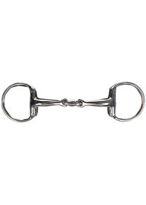 HKM Olivenkopfgebiss, anatomisch, doppelt gebr., 16mm, Edelstahl, 65mm/125mm Weite