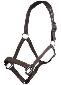 HKM Sydney Style Halfter, weich unterlegt, dunkelbraun, Pony