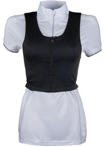 HKM Softec Rückenprotektor, schwarz, M=135-155cm