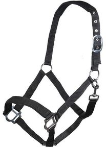 HKM Sydney Style Halfter, weich unterlegt, schwarz, Warmblut