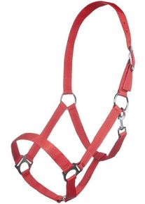 HKM Brisbane Halfter, rot, Warmblut