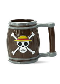 One Piece - Skull Logo Barrel 3D Mug