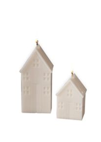 Ginger Ray 2 bougies figurines - Maison Blanche