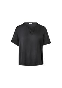Tchibo - Satin-Tunikabluse - Damen - Gr. 36 - schwarz
