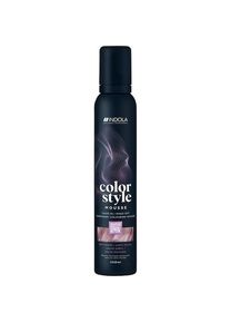Indola Color Style Mousse Malva suave Tintes temporales Unisex 200 ml
