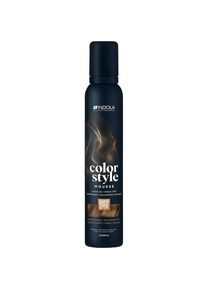Indola Color Style Mousse Rubio oscuro Tintes temporales Female 200 ml