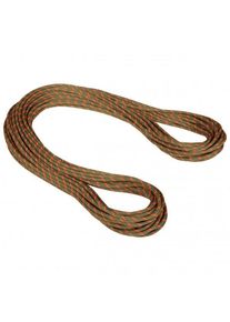 Mammut - 8.0 Alpine Dry Rope - Halvtau, brunt/olivengrønn