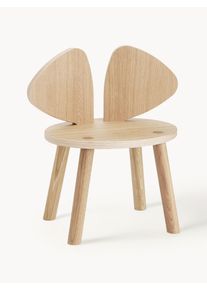 NOFRED Kids Wooden Chair Mouse Brown Wood B 43 x D 28 cm