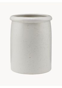 house doctor Pojemnik do przechowywania Pion Szary, Biały Ø 12 x W 15 cm