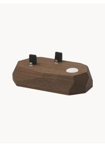 Oakywood Stacja ładująca 3w1 z drewna Triple Dock Brązowy Złącze Lightning