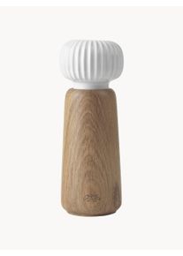 KÄHLER DESIGN KÄHLER Mlynček na koreniny Hammershøi Biela Drevo, Porcelán Ø 7 cm, výš. 18 cm