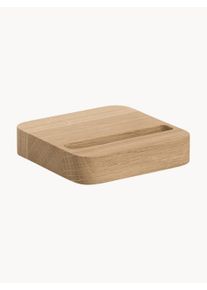 Oakywood Stojak na telefon z drewna dębowego Oakyblocks Brązowy D 10 x W 2 cm x S 10 cm