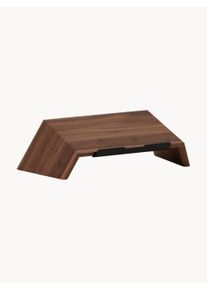 Oakywood Ręcznie wykonany stojak na laptopa z drewna Stan Brązowy S 50 x W 15 x G 25 cm