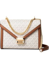 Michael Kors, Damen, Handtasche, Umhängetasche Whitney Beige 24 X 18 X 8 Cm, Beige