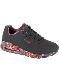 Skechers, Damen, Sneakers, Uno Giardino Maestoso, Schwarz, (39)