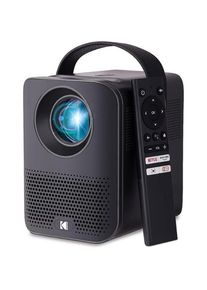 Kodak Flik HD9 Smart-Projektor (Full HD, 200 lm), Beamer, Schwarz