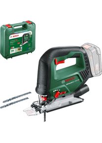 Bosch Hausgeräte, Stichsäge, Bosch Advancedsaw 18V -1440 - Accuden dock - Inklusive 3x Sägeblatt (T144D) - Cut Control - Protecti