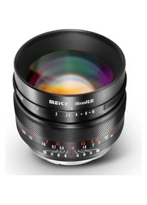Meike MK 50mm F0.95 Sony E mount (Sony E), Objektiv, Schwarz